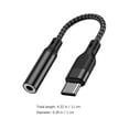 thumbnail image 4 of Adaptador de audio USB tipo c a jack de 3,5 mm Convertidor USB C macho a hembra de 3,5 mm, 4 of 5
