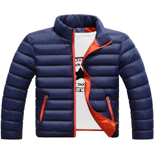 yardsong Mens Plus Size Winter Jackets Thicken Warm Padded Puffer Coats  Windproof Zip Up Stand Collar Stylish Outerwear : : Clothing,  Shoes 