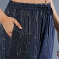 thumbnail image 5 of Globus Women Self Design Yoke Design Straight Kurta & Trousers With Dupatta, 5 of 6