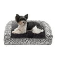 thumbnail image 2 of FurHaven Pet Products | Southwest Kilim Pillow Sofa Dog Bed - Black Medallion, Jumbo, 2 of 2
