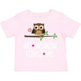 thumbnail image 3 of Inktastic My Memaw Loves Me Grandkids Owl Girls Toddler T-Shirt, 3 of 5