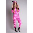 thumbnail image 2 of Ragstock Pink & White Hearts Onesie Pajamas, 2 of 4
