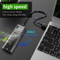 thumbnail image 4 of Caja SSD M2 SSD Box para PCIE SATA M/B Key SSD Disk Box Caja de disco duro transparente FLhrweasw El nuevo, 4 of 7