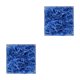 thumbnail image 2 of Bearachild 1 paquete de relleno de rafia de papel Lafite, material de relleno triturado, embalaje práctico para Pascua, Año Nuevo, azul real azul real 2Conjunto, 2 of 6