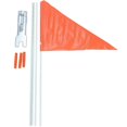 thumbnail image 1 of Safety Flag With Pole,6 Foot Adjustable High Visibility Bike Flag, Brightly Colored Waterproof Safe, 1 of 5