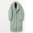 thumbnail image 5 of Abrigo cálido de piel sintética para mujer, chaqueta de invierno, cuello vuelto sólido, prendas de vestir exteriores Fridja  po2585, 5 of 5