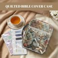 thumbnail image 3 of ZUXONGSY Deer Maple Leaf Print Bible Cover Case for Women Quilted Bible Carrying Case Lightweight ChuZU Bag with Tabs & Durable Handle Christian Gift for Religious, 3 of 8