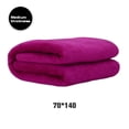 thumbnail image 4 of Matsuzay Toalla de baño de microfibra, paño de baño absorbente de agua, máquina de ducha de Fitness para Spa, paño lavable para el Toallas y Paños Vino rojo 70*140/Grosor medio, 4 of 6