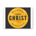thumbnail image 1 of Scripture Walls For I Can Do Everything Philippians 4:13 Christian Wall Art Bible Verse Print Ready To Hang Unframed, 1 of 7