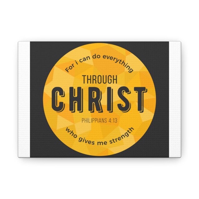 Scripture Walls For I Can Do Everything Philippians 4:13 Christian Wall Art Bible Verse Print Ready To Hang Unframed