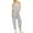 Gray, variant on Sherrylily Womens Casual Sleeveless Jumpsuit Spaghetti Strap Loose Romper with Pockets