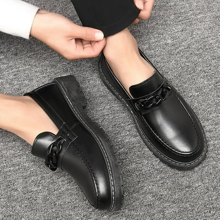 

Spring and Summer Men‘s Shoes Breathable Shoes All-match Casual Shoes Black Work Shoes Martins Boots Slip-on Shoes