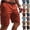 #03 Wine, variant on Cargo Shorts for Men Relaxed fit Elastic Waist Athletic Work Shorts Summer Lightweight Hiking Shorts Multi Pockets,L,#03 Army Green