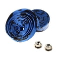thumbnail image 5 of rygai 2Pcs Cycling Road Bike Sports Bicycle Handlebar Rubber Tape Wrap with 2 Bar Plug,Green, 5 of 8