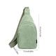 thumbnail image 3 of Bolso bandolera de pana para hombre, multifuncional, para deportes al aire libre, ocio, bandolera de hombro, mochila bandolera de pana., 3 of 6