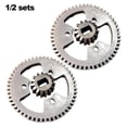 thumbnail image 2 of Bgsha Engrenage de Roue 130-2349 & 2 Pignons 131-5399 pour Roue 137-4843 Remplacer 10641, 2 of 3