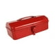 thumbnail image 3 of Caja de herramientas portátil, caja organizadora de herramientas, resistente, multifuncional Rojo, 3 of 9