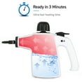thumbnail image 4 of Commercial CARE Corded Electric Multipurpose Portable Handheld Steam Cleaner with 9-Piece Accessory Kit CCSC30, 4 of 10