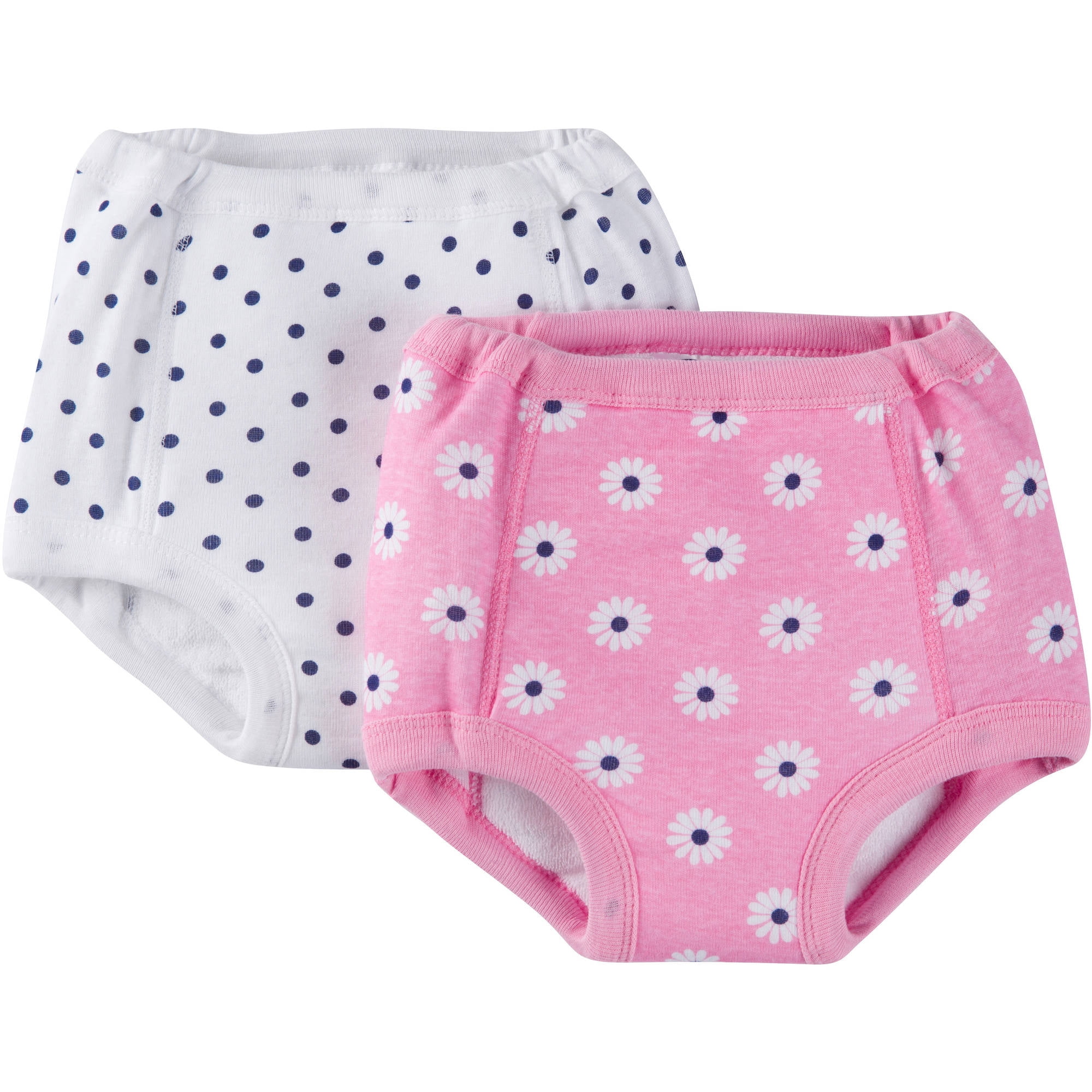 Gerber Baby Toddler Girls Daisy 100 Cotton Training Pants with Peva