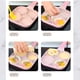 thumbnail image 5 of Sartén antiadherente de 4 agujeros para freír huevos, fondo plano, para 4 tazas de tortillas y panqueques, color rosa, 5 of 12