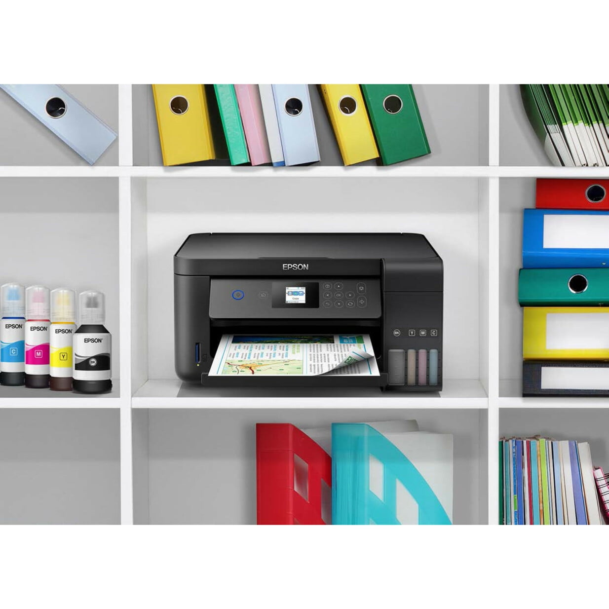 EPSON Wi-Fi All-in-One EcoTank System Printer L4150 Duplex Printing Printer  with Scanner, Copier and Fax - Walmart.com