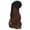 Brown, variant on Women Winter Hat Wig Knit with Long Straight and Wavy Curly Hair for Party Daily Weddings and Special Events One Quality Piece