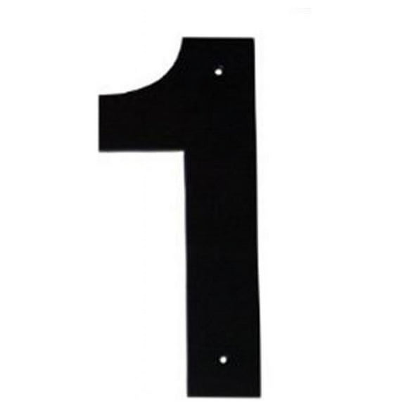 Montague Metal Products HHN-1-4 4 In. Helvetica Modern Font Individual House Number 1