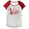 thumbnail image 2 of Camiseta gráfica Justice Girls Sooners Spirit Justice blanca 16, 2 of 2
