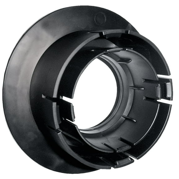 NDS 4 in. Snap each Slip Plastic Basin End Outlet 1 pk