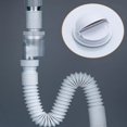 thumbnail image 4 of Telescopic Flexible Drain Hose Washbasin Pipeline AntiClogging Home Sink Hose Sink Deodorant Strainer Drain Sewer Pipe, 4 of 11