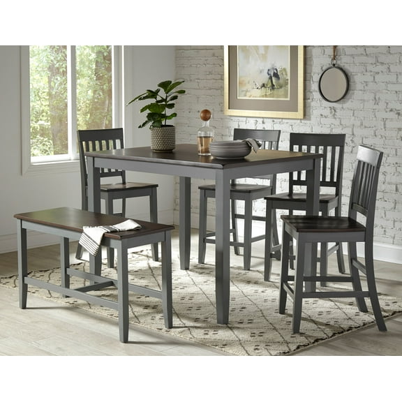 Jofran Decatur Lane Farmhouse Acacia Dining Chair (Set of 2)