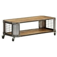 thumbnail image 1 of vidaXL Coffee Table 100x50x35 cm Solid Mango Wood, 1 of 5