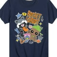 thumbnail image 3 of Marvel Guardians of the Galaxy - Groot And Rocket Sticker Styles - Toddler And Youth Short Sleeve Graphic T-Shirt, 3 of 5