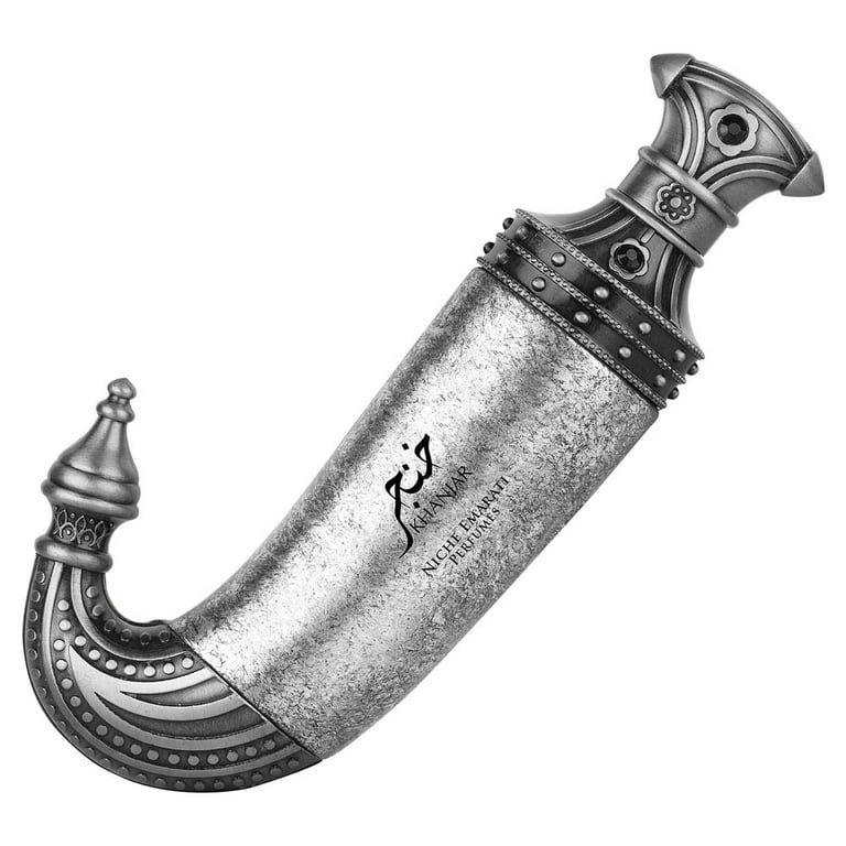 香水(男性用) Niche Ameerati Khanjar 100ml Lattafa Emarati Khanjar Men's Middle Eastern Perfume, Woody Spicy