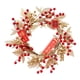 thumbnail image 1 of Corona de año Nuevo Corona de Flores Artificiales para Puerta Delantera, decoración Corona de año Lunar 2024 para Festival de Primavera Vacaciones de Fruta roja, 1 of 9