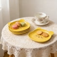 thumbnail image 4 of Plastic Serving Tray Set with 8 Small Plates and Base for Snacks, Desserts, Parties, Dorm or Home Table Storage, 4 of 6
