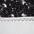 thumbnail image 4 of GBG GUESS Womens Silver 1" Platform Insolated Faux Fur Lining Lace Detail Star Accents Glitter Sequined Aylan Round Toe Booties 6 M, 4 of 4