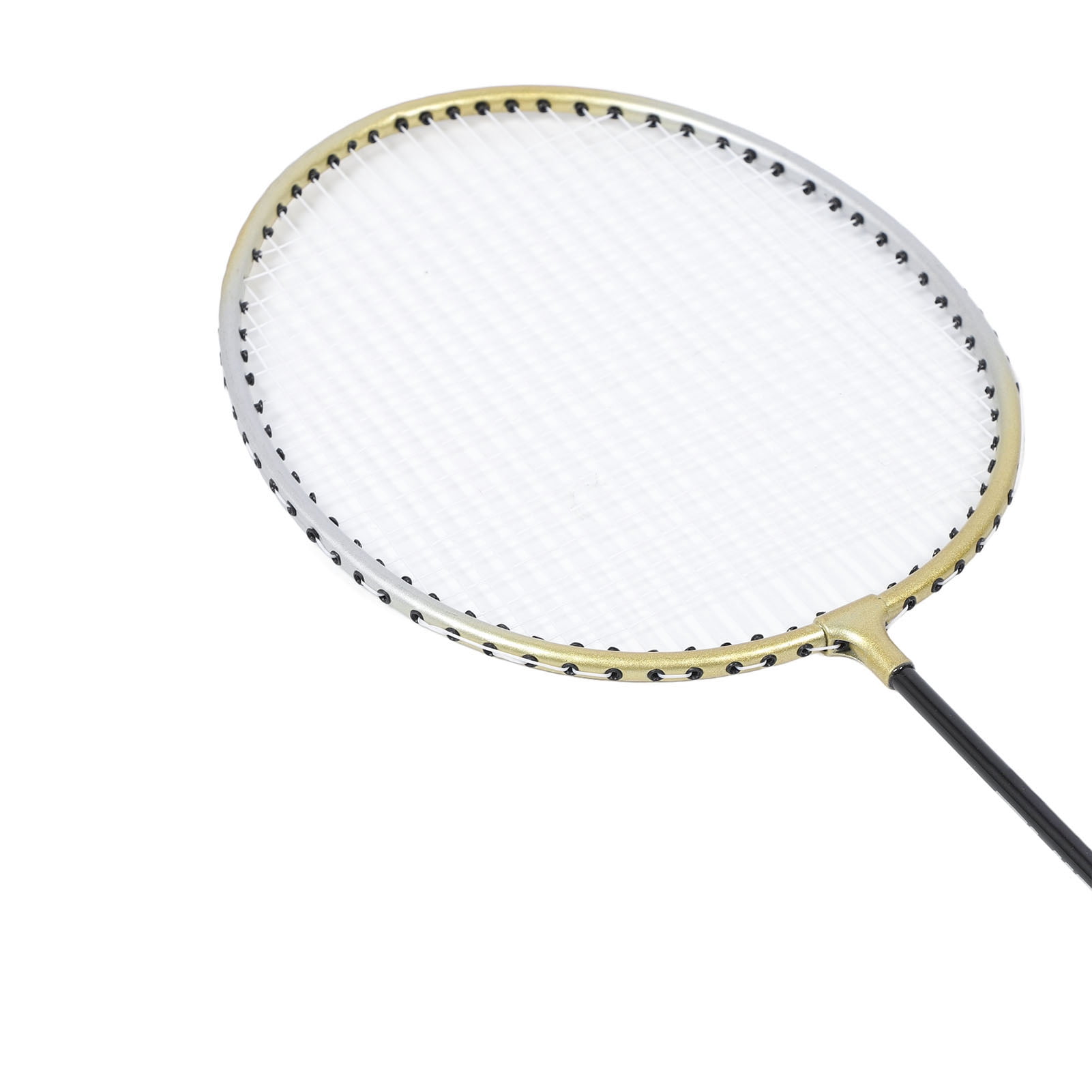 BIMZUC Alloy Badminton Rackets Set of 2 Adults Teenager Lightweight Racquets with Bag