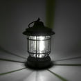 thumbnail image 2 of LED Camping Light Campsite Lantern flashlights Nightlight Lamp black Charge, 2 of 8