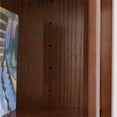 thumbnail image 2 of Leick Riley Holliday 3 Shelf Corner Bookcase in Mission Oak, 2 of 8