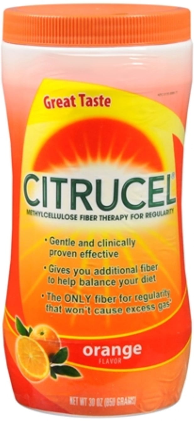 Citrucel Orange Flavor 30 oz (Pack of 6)
