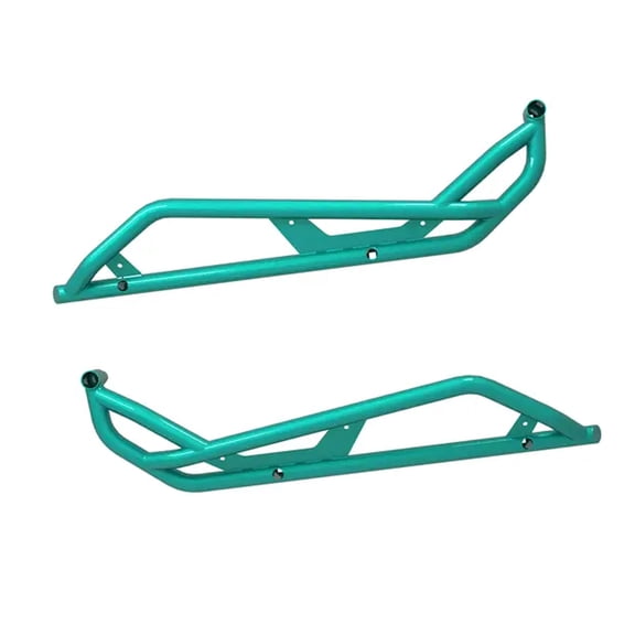 Polaris 2890396-887 Radiant Green HD Extreme Kick-Out Rock Sliders 2 Seat RZR