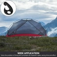 thumbnail image 3 of AURARMLET 20pcs Windproof Hook Black Plastic for Canopy and Secure Attachment Outdoors, 3 of 6