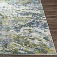 thumbnail image 2 of New Mexico NWM-2327 5'3" x 7'3" Rug in Green/Charcoal/White/Blue/Denim, 2 of 6