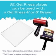 Gel Press Monoprinting Print Plate - 12” X 14” Gel Plate