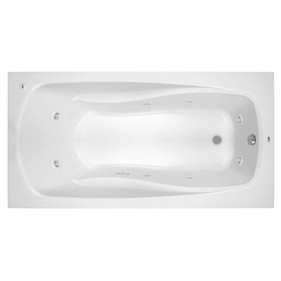 Proflo Pfwplusa7236 Lansford 72" X 36" Whirlpool Bathtub - White