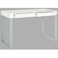 thumbnail image 3 of SAFAVIEH Barton Modern Glam Lacquer Writing Desk, White, 3 of 6