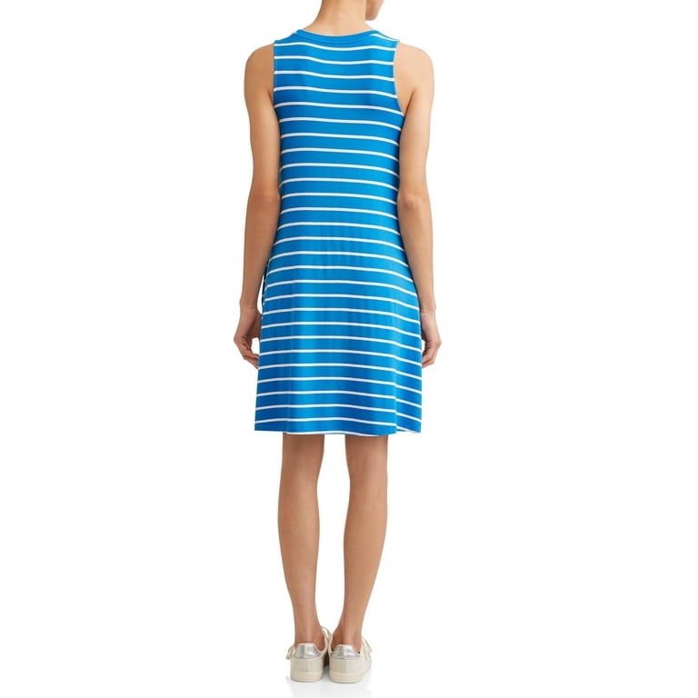 Walmart time and top tru striped dress