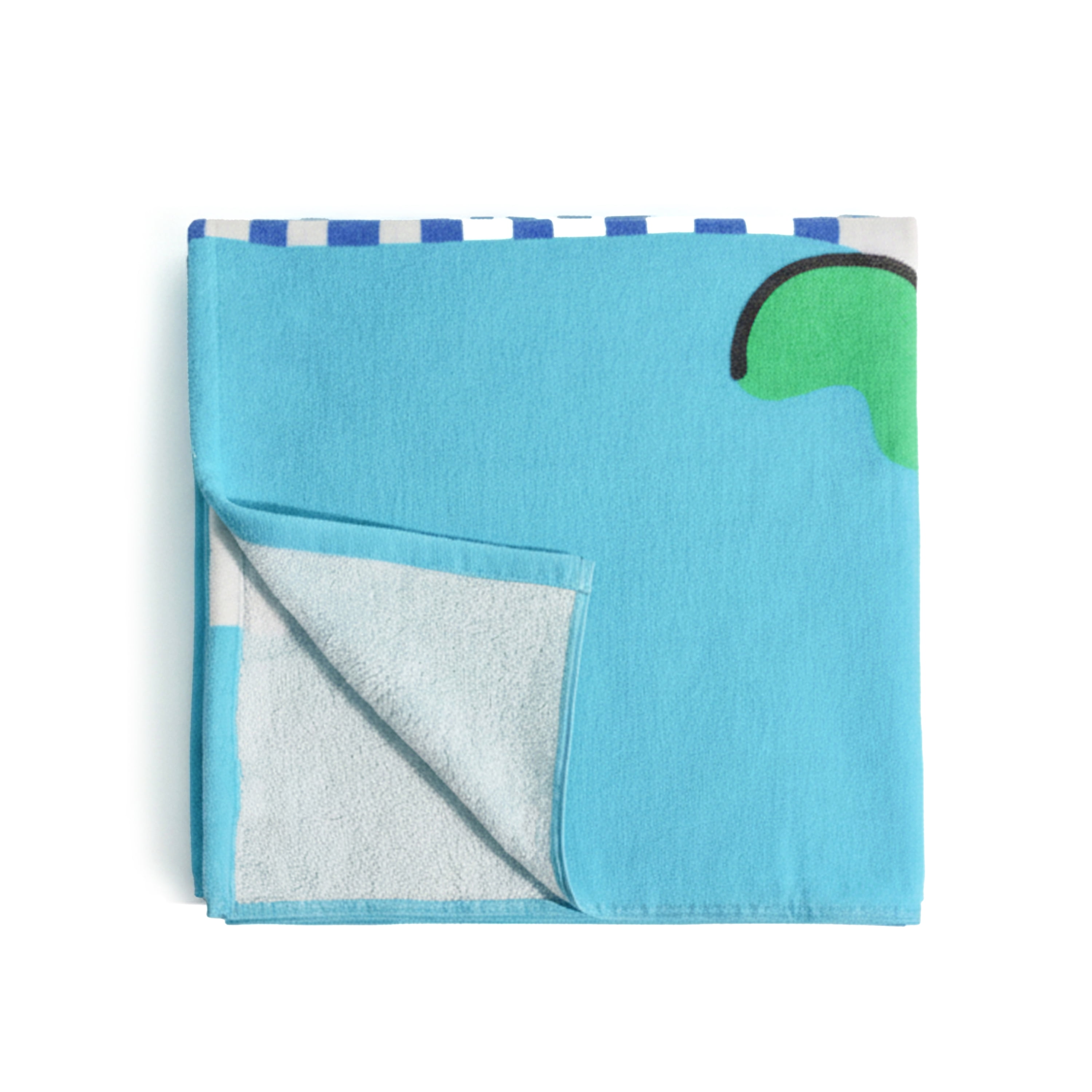 Mainstays Kids Cotton Blend Beach Towel, 30 x 60 Inches, Snorkel Dog