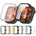 thumbnail image 3 of Stylish Complete Protective TPU Full Wrap Case Soft Flexible Against Scratches Shock Absorbing Enclosure for Watch Fit 4, 3 of 11